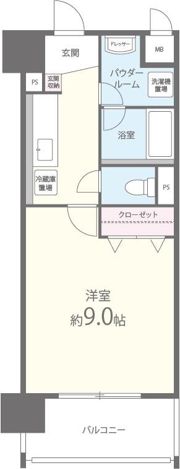 エトワール フィラントの間取り画像