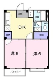 ランベール ハイツの間取り画像