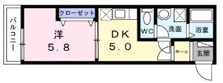 ノイヴェル小若江の間取り画像