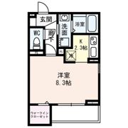 ラフィーネクローバーIIの間取り画像