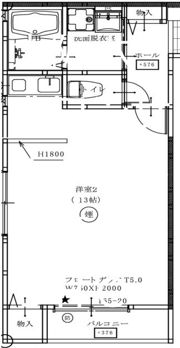 ラ・ルースの間取り画像