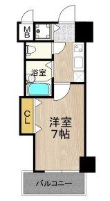 CITY SPIRE布施の間取り画像