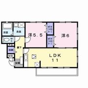 アンフルールII番館の間取り画像