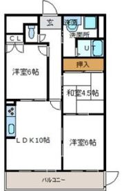 プラザテイクスリーの間取り画像