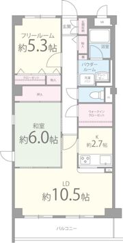 ニューロイヤル光進の間取り画像