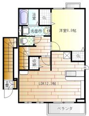 コーポ桜 （掲載不可）の間取り画像