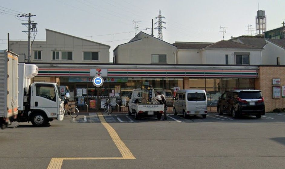 近くのセブンイレブン 東大阪菱江3丁目店まで224m（徒歩3分）