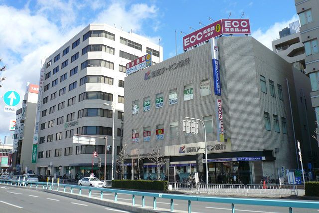 近くの関西アーバン銀行 八尾支店まで550m（徒歩7分）