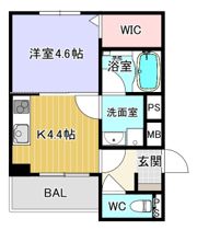 ラポール 北本町の間取り画像