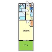 オランジュ上小阪の間取り画像