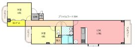 プライムコートの間取り画像