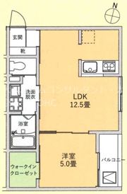 リビングライフ八尾山本の間取り画像
