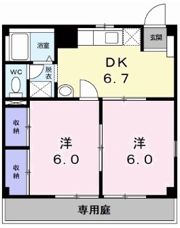 グレイス衣摺の間取り画像
