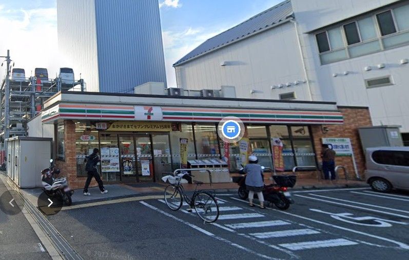 近くのセブンイレブン 大阪諏訪4丁目店まで502m（徒歩7分）