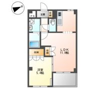 フローラ久宝寺の間取り画像