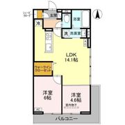 アイビー俊徳道の間取り画像