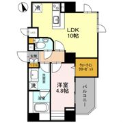 プレミアム菱屋西の間取り画像