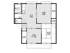 ルミエール永畑 Aの間取り画像
