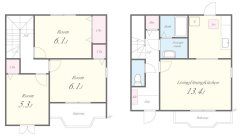 南小阪合ハイツの間取り画像