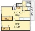 伊藤マンションの間取り画像