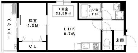 MarkVilla Oiharaの間取り画像
