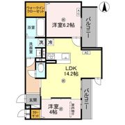 （仮称）D-ROOM大阪府八尾市太子堂2丁目PJの間取り画像