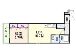 フジパレス教興寺三丁目IIの間取り画像