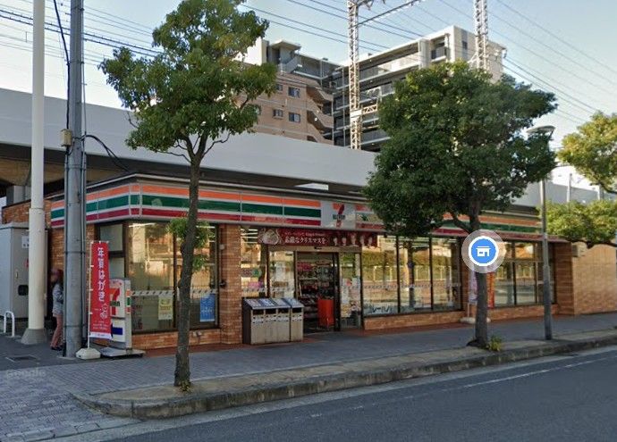 近くのセブンイレブン 東大阪中小阪5丁目店まで18m(徒歩1分)