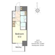 S-RESIDENCE高井田beletaの間取り画像