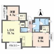 シャーメゾン ソレイユの間取り画像