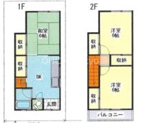 天王寺屋2丁目戸建て（柳川邸）の間取り画像