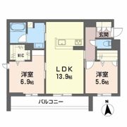 シャーメゾン深江北の間取り画像