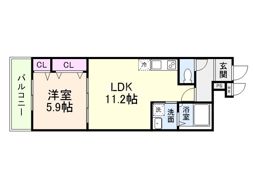 フジパレス教興寺三丁目IIの間取り画像