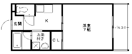 萌木苑の間取り画像