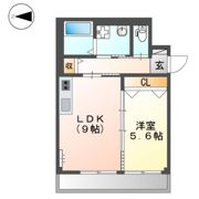 ユニヴァリィ オリゼーの間取り画像