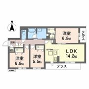 シャーメゾン ウィステリアの間取り画像
