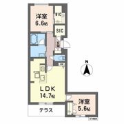 シャーメゾン ウィステリアの間取り画像