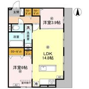 （仮称）D-ROOM大阪府八尾市太子堂2丁目PJの間取り画像