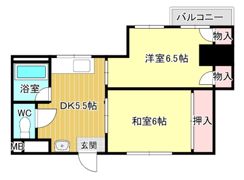 シティ八尾の間取り画像