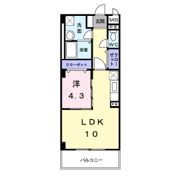 グランソレイユの間取り画像