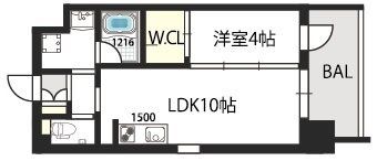 グランドゥーエ永和駅前の間取り画像