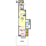 スプランデュール高井田の間取り画像