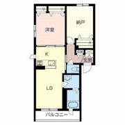 シャーメゾン長堂の間取り画像