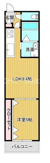 Alivio弥刀の間取り画像