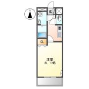 パーク賀永の間取り画像