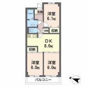パークサイド伊藤の間取り画像