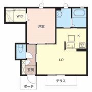 シャーメゾン稲田本町の間取り画像
