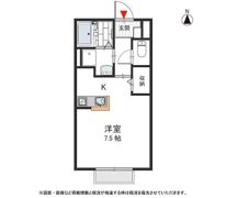 メゾンドゥ長瀬IIの間取り画像
