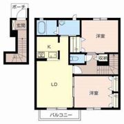 シャーメゾン稲田本町B棟の間取り画像