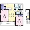 ローレル志紀の間取り画像